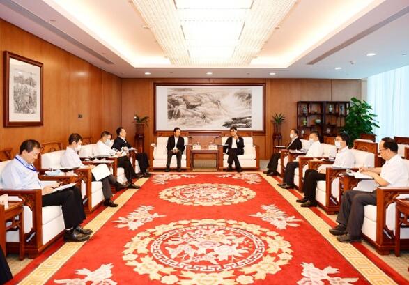 華能集團(tuán)有限公司黨組書記、董事長舒印彪會見國開行董事長趙歡