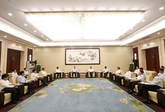 國家電網(wǎng)董事長毛偉明與浙江省委書記車俊、省長袁家軍會談
