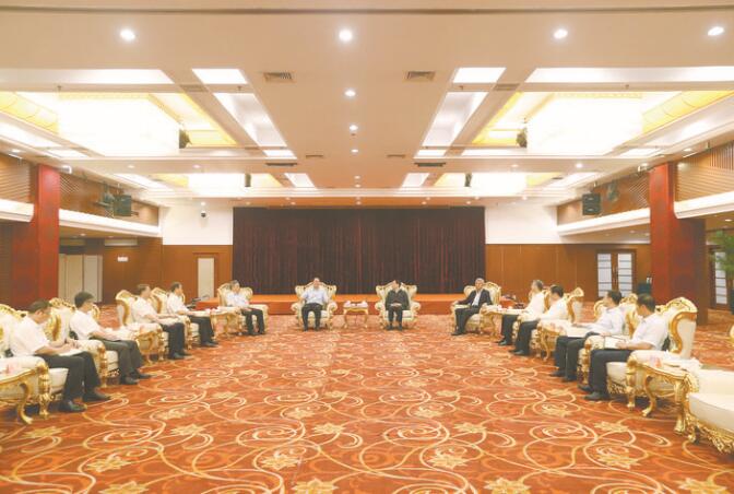 河南省委書記王國生、省長尹弘會見國家電網(wǎng)董事長、黨組書記毛偉明