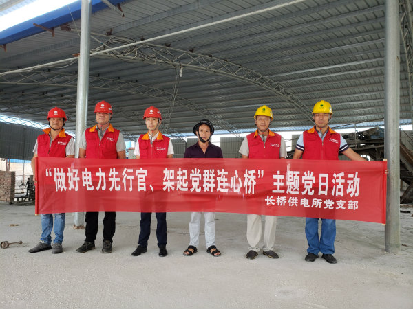國網(wǎng)廣昌縣供電公司：開展“做好電力先行官、架起黨群連心橋”主題黨日活動(dòng)