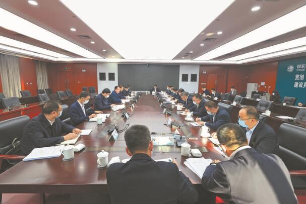 毛偉明董事長(zhǎng)、辛保安總經(jīng)理赴國(guó)網(wǎng)新疆電力調(diào)研