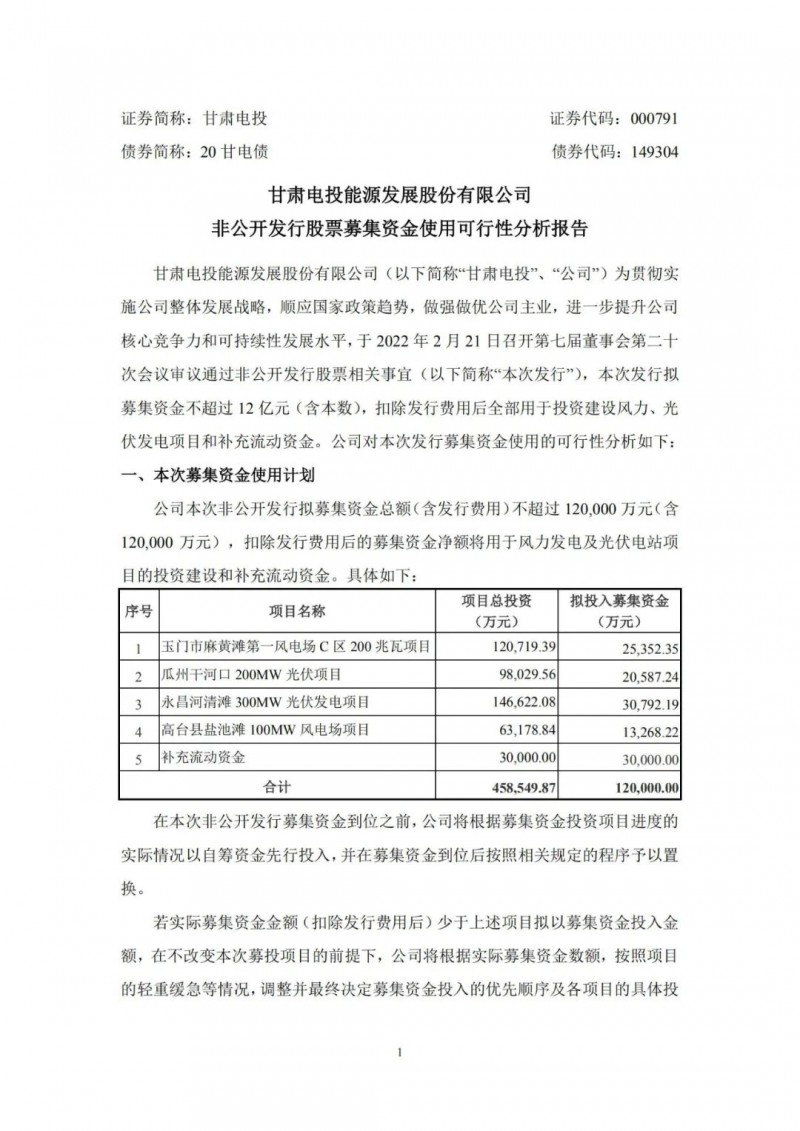 甘肅電投擬定增募資12億“加碼”光伏發(fā)電項目！