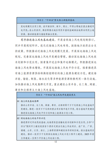 發(fā)改委、能源局等九部委聯(lián)合印發(fā)發(fā)布“十四五”可再生能源規(guī)劃！