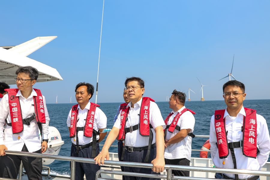 韓君赴廣東陽江、福建福州調(diào)研三峽集團海上風(fēng)電項目