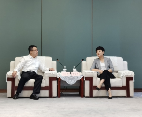 王小軍拜會廣西壯族自治區(qū)黨委常委、常務(wù)副主席蔡麗新