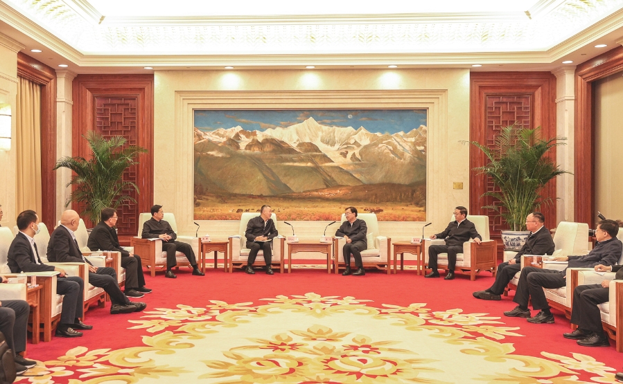 雷鳴山、韓君拜會(huì)云南省委書記王寧、省長(zhǎng)王予波