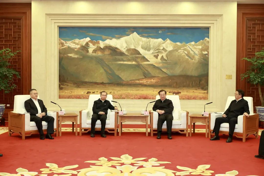 華電集團(tuán)董事長(zhǎng)江毅、總經(jīng)理葉向東拜會(huì)云南省委書(shū)記王寧、省長(zhǎng)王予波