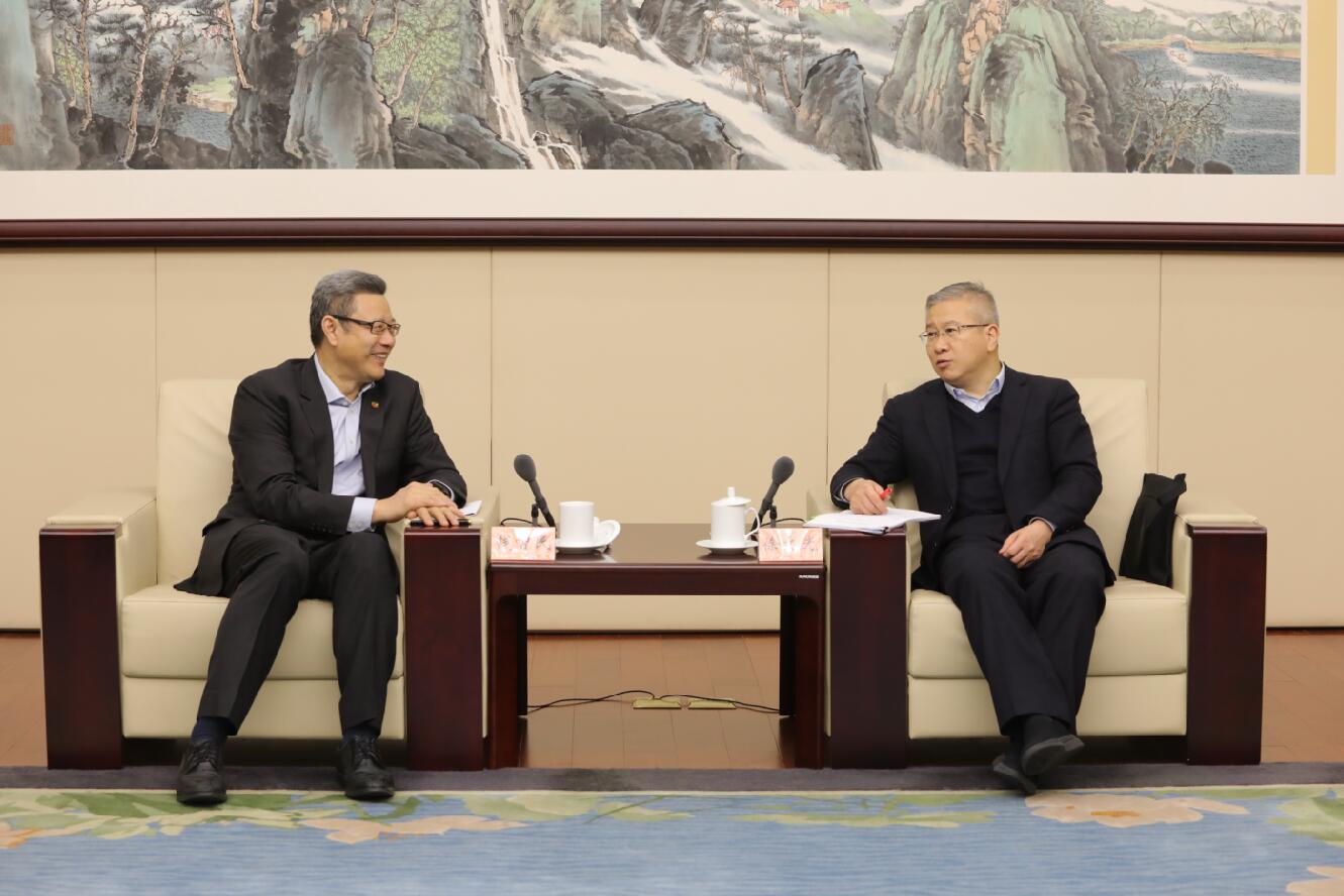 國家電投黨組書記、董事長錢智民拜會(huì)浙江省委常委、常務(wù)副省長徐文光