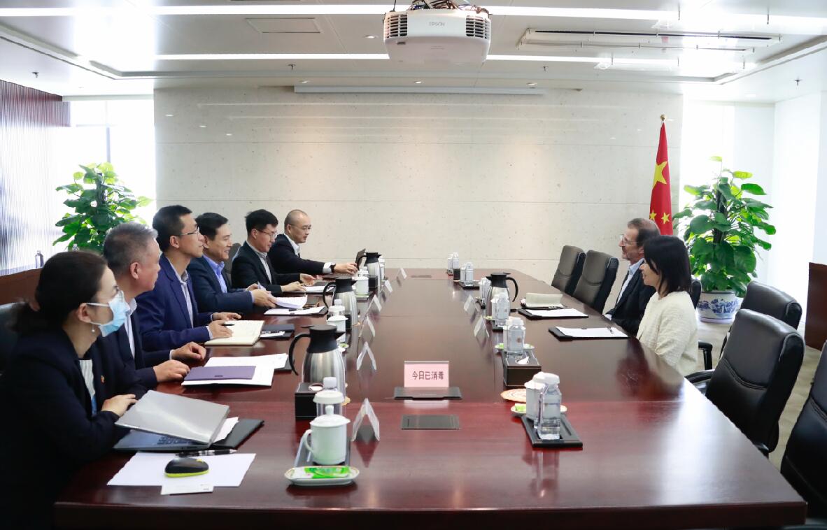 國家電投黨組成員、副總經(jīng)理陳海斌會(huì)見國際鋁業(yè)協(xié)會(huì)秘書長(zhǎng)邁爾斯·珀瑟