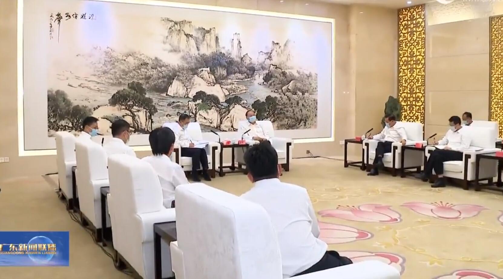 大唐集團(tuán)黨組書記、董事長鄒磊拜會廣東省委書記黃坤明、省長王偉中