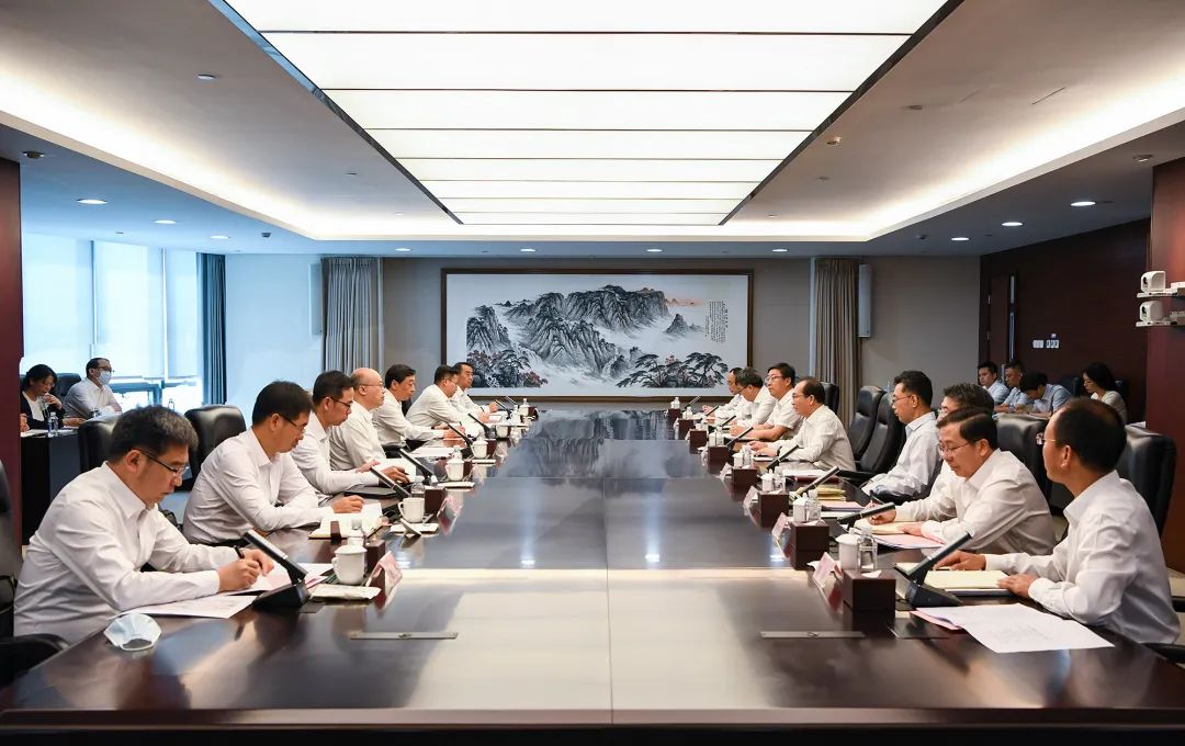 華電集團(tuán)黨組書記、董事長江毅與河北省委副書記、省長王正譜舉行會談
