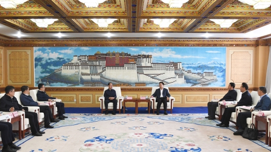 中國電建黨委書記、董事長丁焰章拜會(huì)西藏自治區(qū)黨委書記王君正、自治區(qū)主席嚴(yán)金海