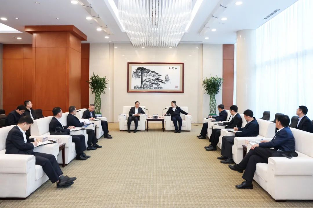華能集團黨組書記、董事長溫樞剛會見中國鐵建黨委書記、董事長汪建平