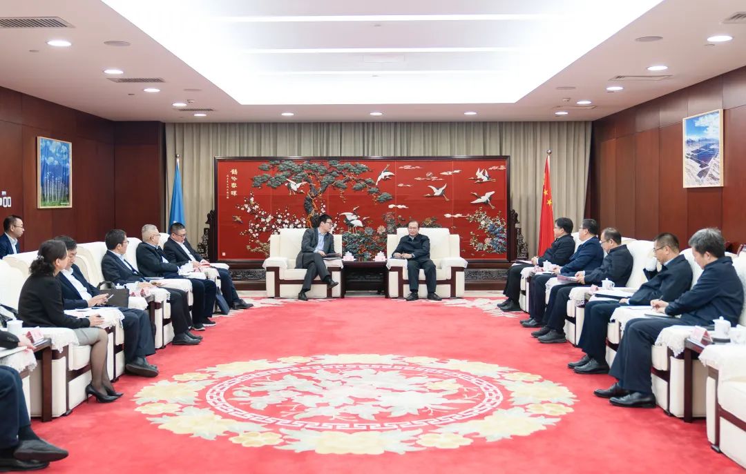 華電黨組書記、董事長(zhǎng)江毅會(huì)見上海電氣集團(tuán)黨委書記、董事長(zhǎng)吳磊