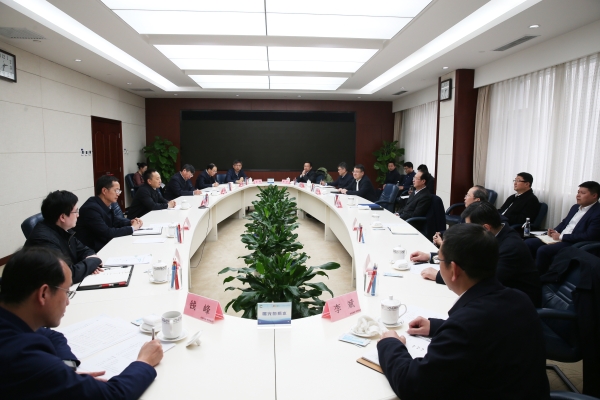 中國電建黨委書記、董事長丁焰章拜會水利部黨組書記、部長李國英