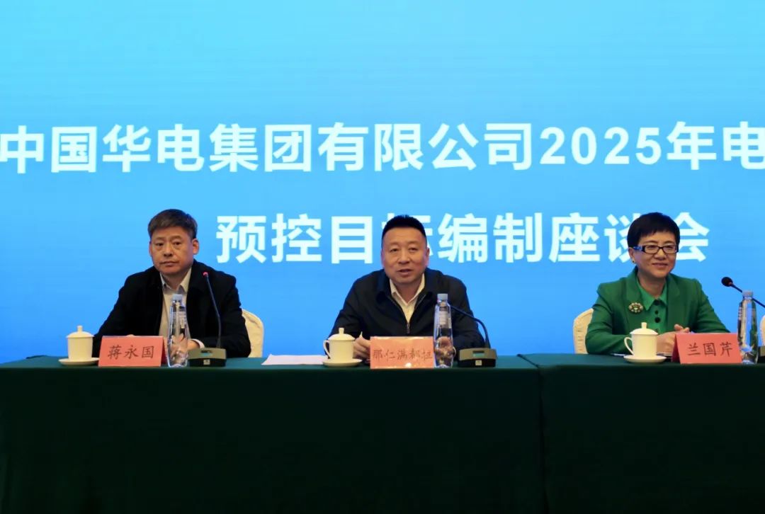華能集團(tuán)2025年電、熱量預(yù)控目標(biāo)編制座談會(huì)在呼和浩特召開