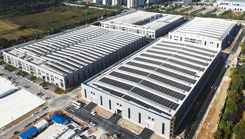 陜西省寶雞市首個光伏建筑一體化項目并網發(fā)電